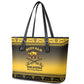 Afro Christmas Buffalo Soldiers Leather Tote Bag 10th Cavalry Regiment - African Pride