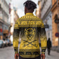 Afro Christmas Buffalo Soldiers Long Sleeve Button Shirt 10th Cavalry Regiment - African Pride