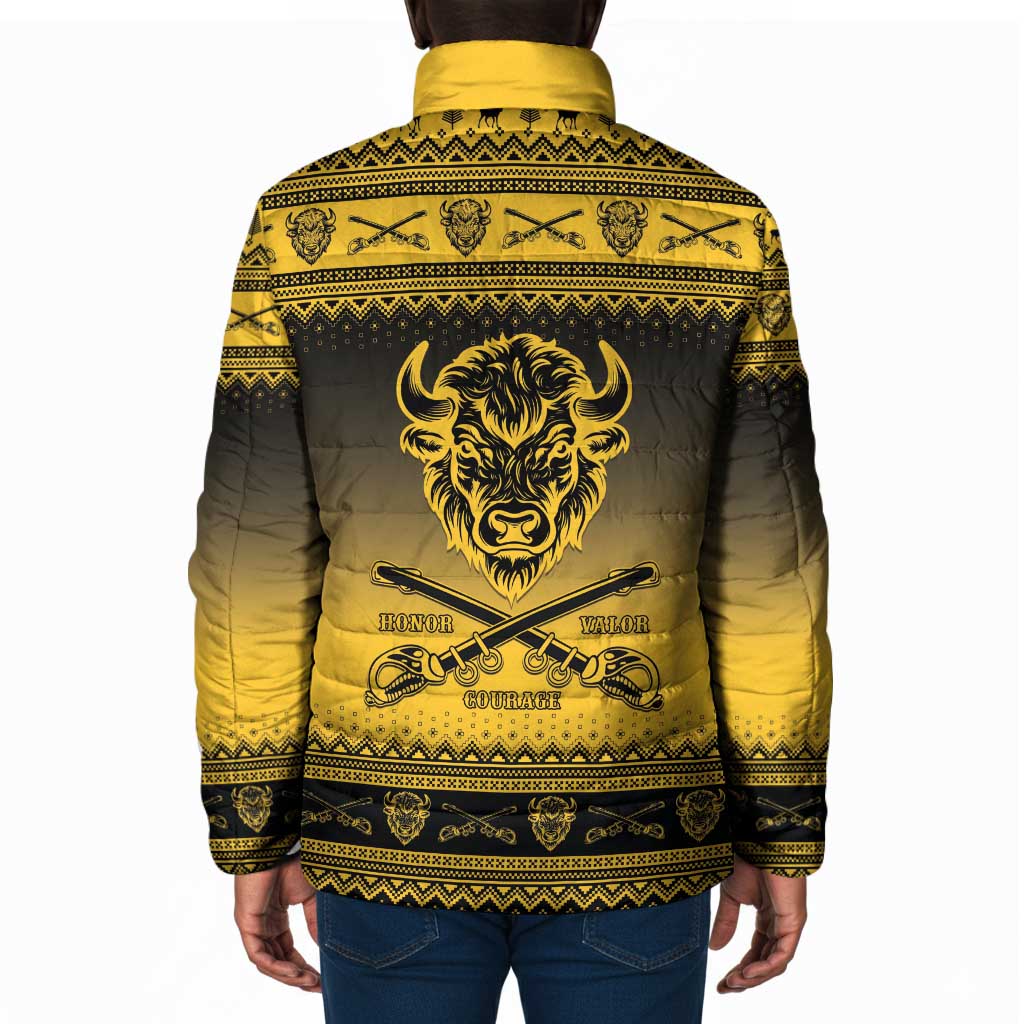 Buffalo Soldiers Christmas Padded Jacket 10th Cavalry Regiment