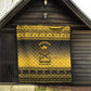 Afro Christmas Buffalo Soldiers Quilt 10th Cavalry Regiment - African Pride