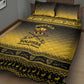 Afro Christmas Buffalo Soldiers Quilt Bed Set 10th Cavalry Regiment - African Pride