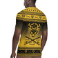 Afro Christmas Buffalo Soldiers Rugby Jersey 10th Cavalry Regiment - African Pride