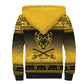 Afro Christmas Buffalo Soldiers Sherpa Hoodie 10th Cavalry Regiment - African Pride