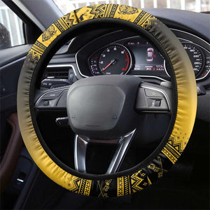 Afro Christmas Buffalo Soldiers Steering Wheel Cover 10th Cavalry Regiment - African Pride
