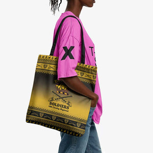 Buffalo Soldiers Christmas Tote Bag 10th Cavalry Regiment