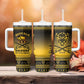 Afro Christmas Buffalo Soldiers Tumbler With Handle 10th Cavalry Regiment - African Pride