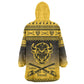 Afro Christmas Buffalo Soldiers Wearable Blanket Hoodie 10th Cavalry Regiment - African Pride