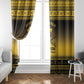 Afro Christmas Buffalo Soldiers Window Curtain 10th Cavalry Regiment - African Pride