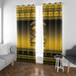 Afro Christmas Buffalo Soldiers Window Curtain 10th Cavalry Regiment - African Pride