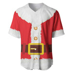 Black Santa Costume Baseball Jersey Christmas Holiday Cosplay - African Pride