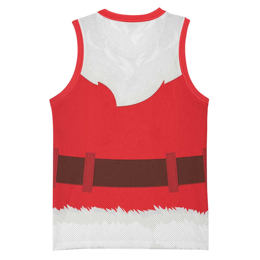 Black Santa Costume Basketball Jersey Christmas Holiday Cosplay - African Pride