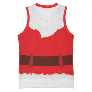 Black Santa Costume Basketball Jersey Christmas Holiday Cosplay - African Pride
