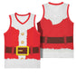 Black Santa Costume Basketball Jersey Christmas Holiday Cosplay - African Pride