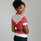 Black Santa Costume Women Polo Shirt Christmas Holiday Cosplay - African Pride