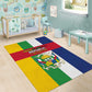 CAR Republic Day Area Rug Zo Kwe Zo - African Pride