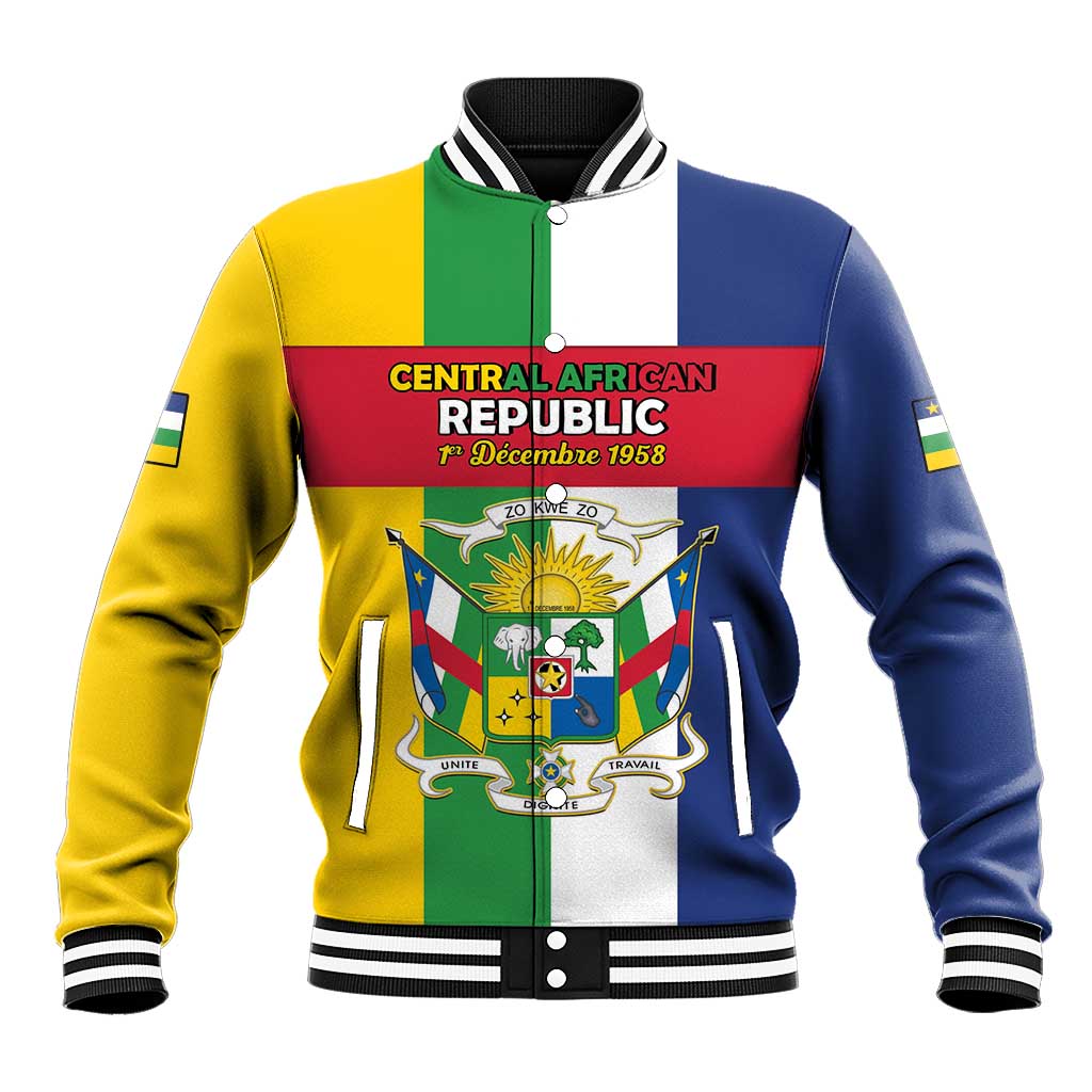 Personalized CAR Republic Day Baseball Jacket Zo Kwe Zo - African Pride