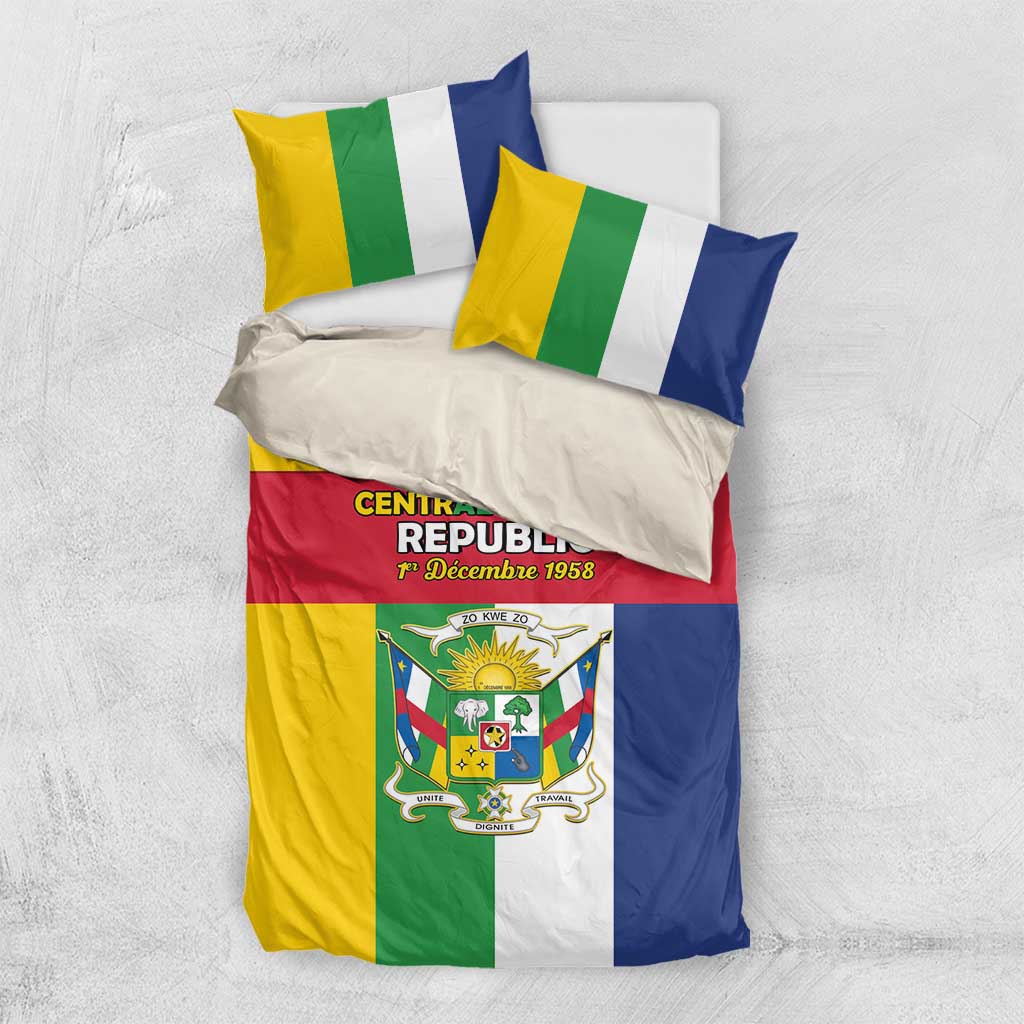 CAR Republic Day Bedding Set Zo Kwe Zo - African Pride