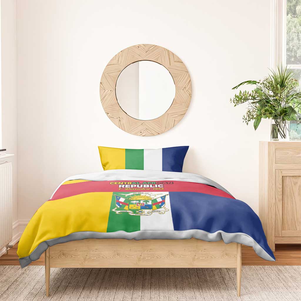 CAR Republic Day Bedding Set Zo Kwe Zo - African Pride