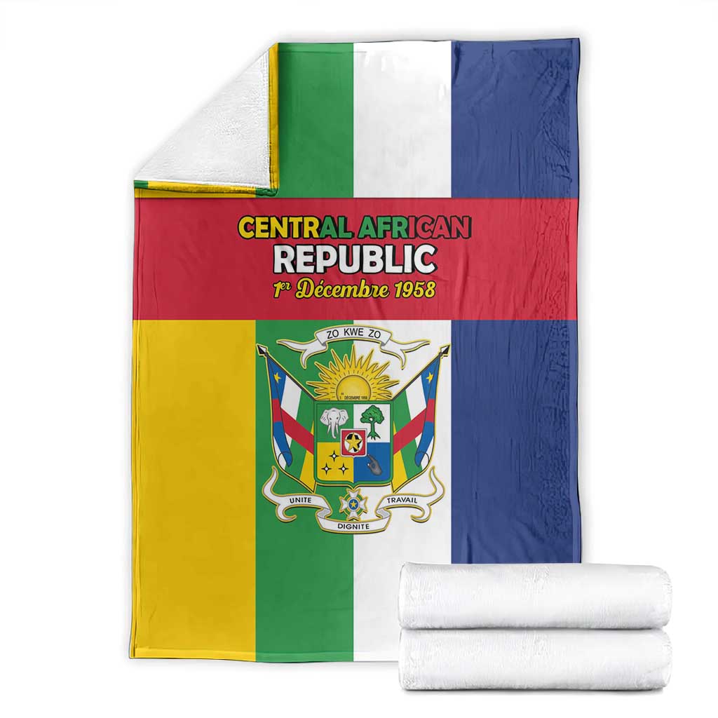 CAR Republic Day Blanket Zo Kwe Zo - African Pride