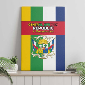CAR Republic Day Canvas Wall Art Zo Kwe Zo - African Pride