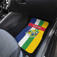 Personalized CAR Republic Day Car Mats Zo Kwe Zo - African Pride