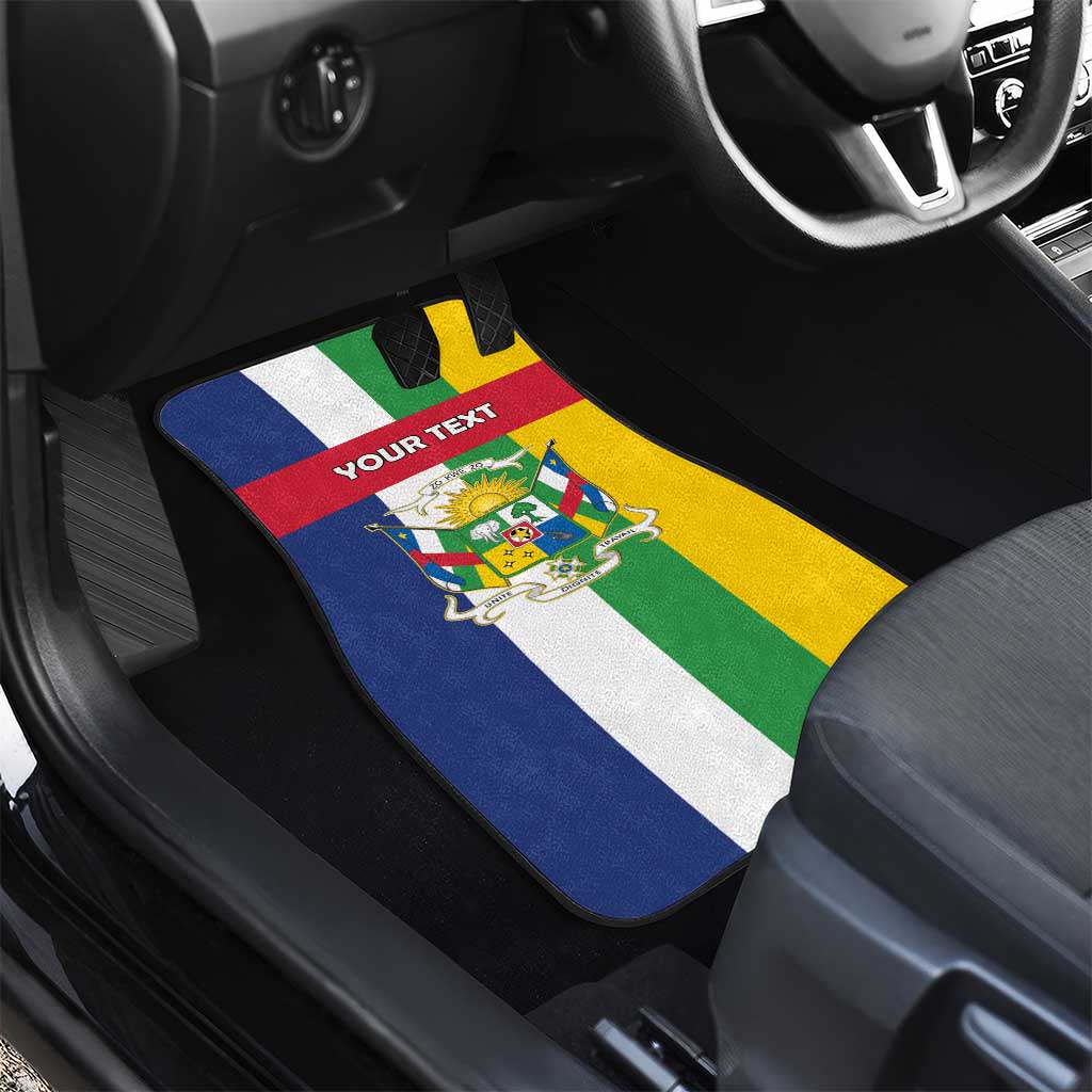 Personalized CAR Republic Day Car Mats Zo Kwe Zo - African Pride