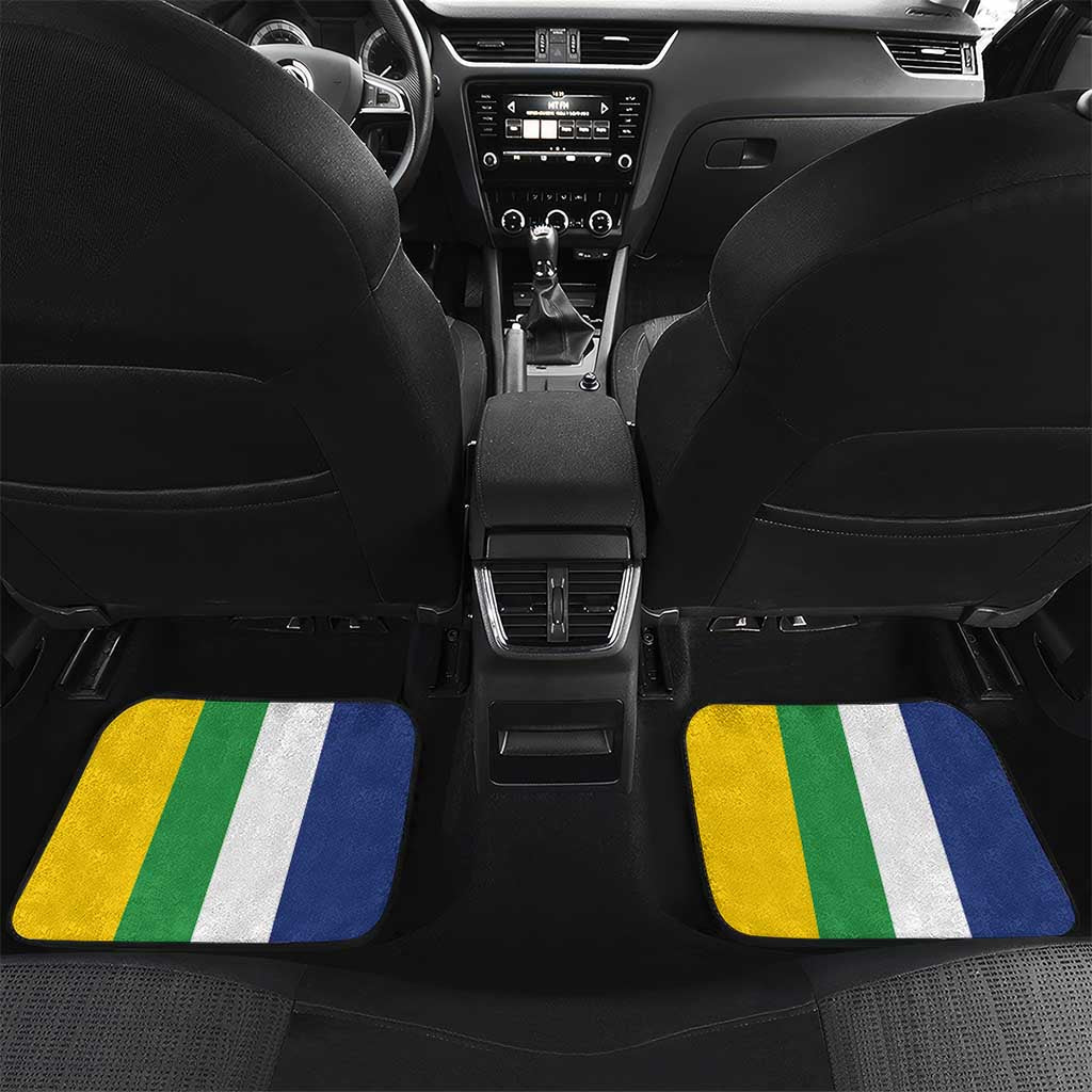 Personalized CAR Republic Day Car Mats Zo Kwe Zo - African Pride