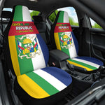 CAR Republic Day Car Seat Cover Zo Kwe Zo - African Pride
