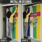 Personalized Central African Republic Door Cover Happy Republic Day