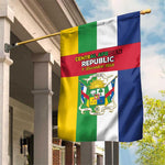 CAR Republic Day Garden Flag Zo Kwe Zo - African Pride