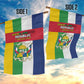 CAR Republic Day Garden Flag Zo Kwe Zo - African Pride
