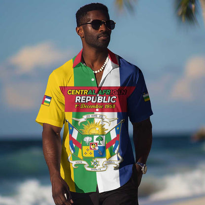 Personalized CAR Republic Day Hawaiian Shirt Zo Kwe Zo - African Pride