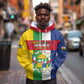 Personalized CAR Republic Day Hoodie Zo Kwe Zo - African Pride