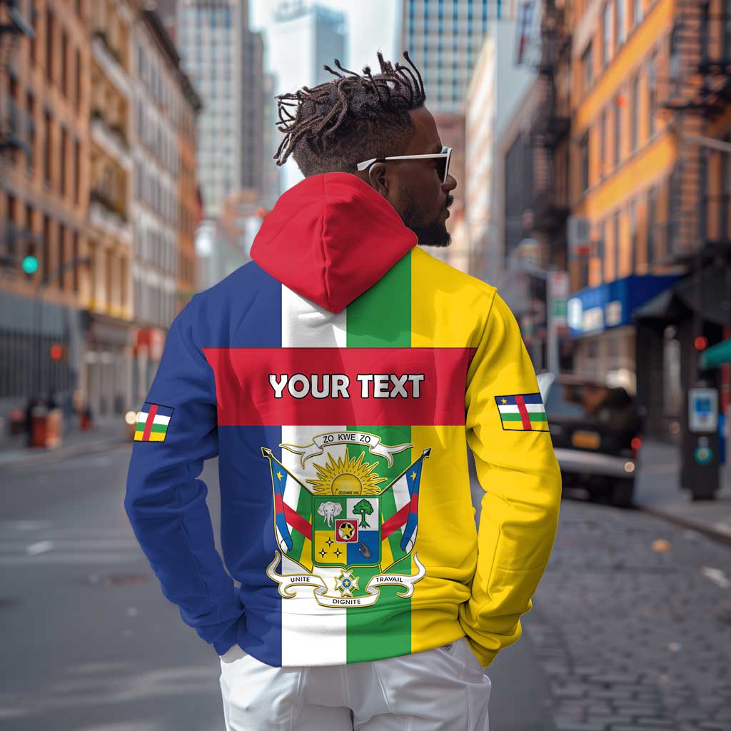 Personalized CAR Republic Day Hoodie Zo Kwe Zo - African Pride