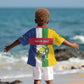 Personalized CAR Republic Day Kid Hawaiian Shirt Zo Kwe Zo - African Pride