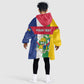 Personalized CAR Republic Day Kid Wearable Blanket Hoodie Zo Kwe Zo - African Pride