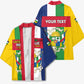 Personalized Central African Republic Kimono Happy Republic Day