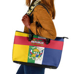 CAR Republic Day Leather Tote Bag Zo Kwe Zo - African Pride