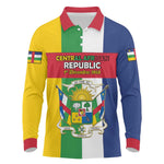 Personalized CAR Republic Day Long Sleeve Polo Shirt Zo Kwe Zo - African Pride
