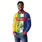 Personalized CAR Republic Day Long Sleeve Polo Shirt Zo Kwe Zo - African Pride
