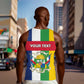 Personalized CAR Republic Day Men Tank Top Zo Kwe Zo - African Pride