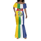Personalized CAR Republic Day Mermaid Dress Zo Kwe Zo - African Pride