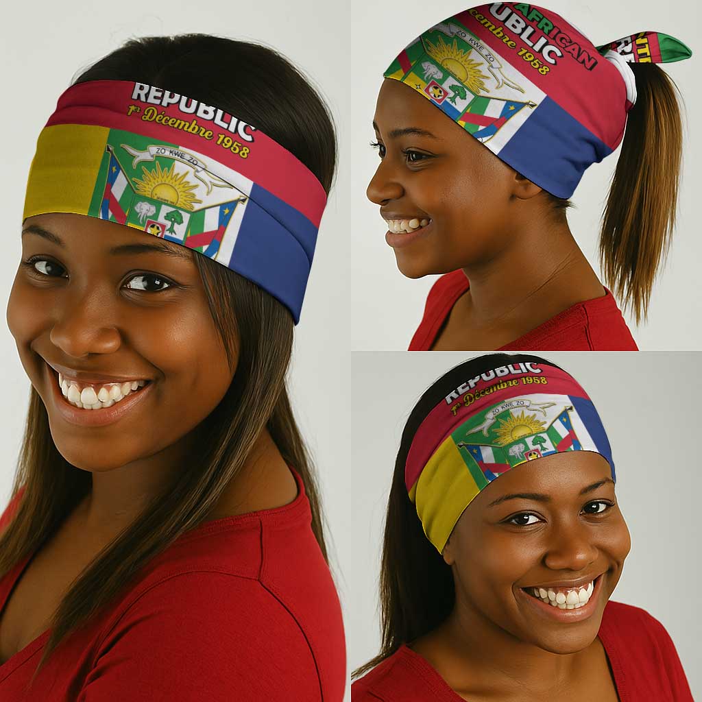 CAR Republic Day Neck Gaiter Zo Kwe Zo - African Pride
