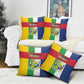 Central African Republic Pillow Cover Happy Republic Day