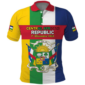Personalized CAR Republic Day Polo Shirt Zo Kwe Zo - African Pride