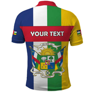 Personalized CAR Republic Day Polo Shirt Zo Kwe Zo - African Pride