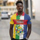 Personalized CAR Republic Day Polo Shirt Zo Kwe Zo - African Pride