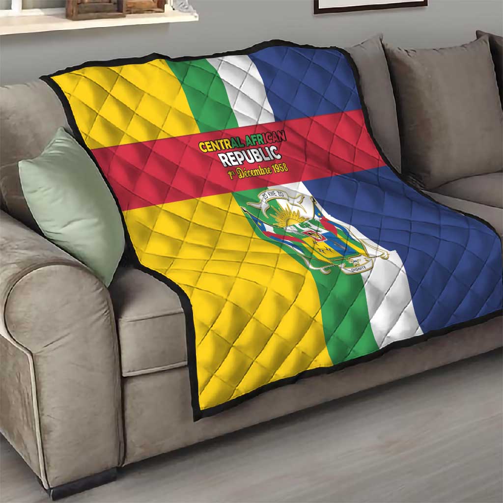 CAR Republic Day Quilt Zo Kwe Zo - African Pride