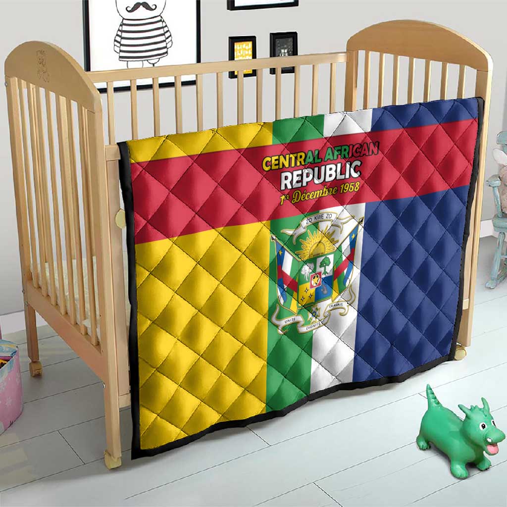 CAR Republic Day Quilt Zo Kwe Zo - African Pride