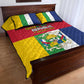 CAR Republic Day Quilt Bed Set Zo Kwe Zo - African Pride